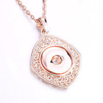 Necklace 80CM chain silver  fit 20MM chunks snaps jewelry necklace for women