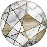 20MM  Pattern Print  glass snaps buttons