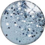 20MM Colorful Pattern Print  glass snaps buttons