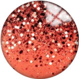20MM Colorful Pattern Print  glass snaps buttons