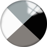 20MM  Pattern Print  glass snaps buttons