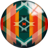 20MM Colorful  Pattern Print  glass snaps buttons