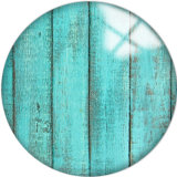 20MM Green Pattern Print  glass snaps buttons