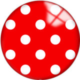 20MM  Pattern Print  glass snaps buttons