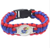 NCAA University Team Paracord Bracelet Ohio State Ohio State University Team Lifesaving Bracelet