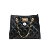 Bags women's shoulder bags rhombus chain small bag messenger bag fit 18mm snap button jewelry