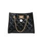 Bags women's shoulder bags rhombus chain small bag messenger bag fit 18mm snap button jewelry