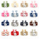 Ribbon Bracelet DIY Embroidered Tassel Wristband fit18&20MM  snaps jewelry