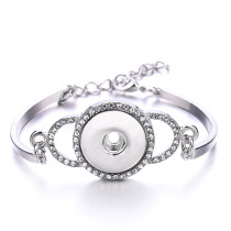 1 buttons snap silver bracelet fit snaps jewelry