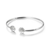 Valentine's Day Gift Stainless steel simple opening HOPE tree of life bracelet