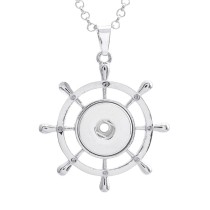 Love Necklace 80CM chain silver  fit 20MM chunks snaps jewelry necklace for women