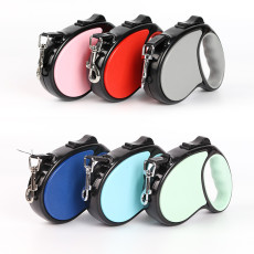 5m long dog automatic retractable dog leash, portable chest and back pet supplies