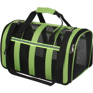 Pet bag dog net yarn bag cat and dog backpack go out carrying bag pet supplies