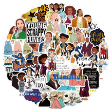 50pcs musicala graffiti stickers decorative suitcase notebook waterproof detachable stickers