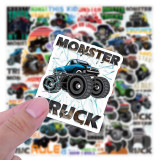 50pcs Car graffiti stickers decorative suitcase notebook waterproof detachable stickers
