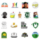 50pcs Golf master sport graffiti stickers decorative suitcase notebook waterproof detachable stickers