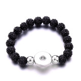 18 styles Rhinestone beads in multiple colors Bracelet fit18&20MM snap button jewelry