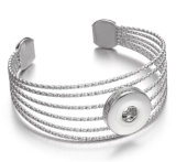 25 styles Love  Metal 1 buttons snap Golden silver rose gold  bracelet fit 18&20MM snap button jewelry
