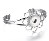 25 styles Love  Metal 1 buttons snap Golden silver rose gold  bracelet fit 18&20MM snap button jewelry