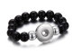 22 styles Bead Pearl 1 buttons snap   bracelet fit 18&20MM snap button jewelry