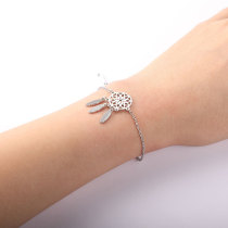 Dream Catcher Stainless Steel Bracelet