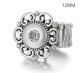 38 styles snaps adjustable sliver Ring with rhinestone fit 12mm snap snap button jewelry