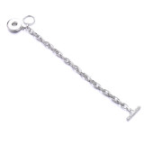 3 styles 1 buttons snap silver Colorful rose gold  bracelet fit snaps jewelry