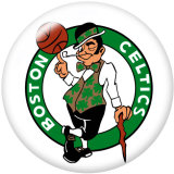 NEW  National Basketball Association NBA  Team Logos  20MM glass snap button