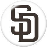 NEW  National League  Baseball MLB  Team Logos  20MM glass snap button