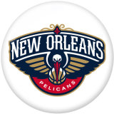 NEW  National Basketball Association NBA  Team Logos  20MM glass snap button