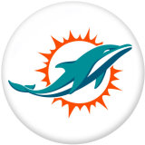 NEW  National Football League NFL  Team Logos  20MM glass snap button
