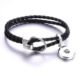 1 buttons Leather bracelet snap bracelet fit snaps jewelry