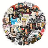 50pcs Justice Ginsberg graffiti stickers decorative suitcase notebook waterproof detachable stickers
