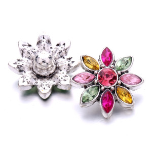 20MM  design Rhinestone  Metal snap buttons