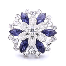 20MM  design Rhinestone  Metal snap buttons