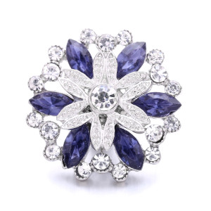 20MM  design Rhinestone  Metal snap buttons