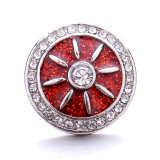 20MM  design Rhinestone  Metal snap buttons