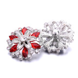 20MM  design Rhinestone  Metal snap buttons