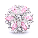 20MM  design Rhinestone  Metal snap buttons