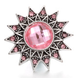 20MM  design Rhinestone  Metal snap buttons