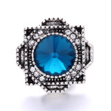 20MM  design Rhinestone  Metal snap buttons