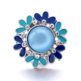 20MM  design Rhinestone  Metal snap buttons