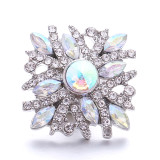 20MM  design Rhinestone  Metal snap buttons