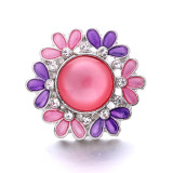 20MM  design Rhinestone  Metal snap buttons