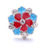 20MM  design Rhinestone  Metal snap buttons