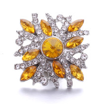 20MM  design Rhinestone  Metal snap buttons