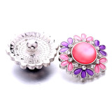 20MM  design Rhinestone  Metal snap buttons