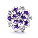 20MM  design Rhinestone  Metal snap buttons