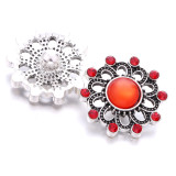 20MM  design Rhinestone  Metal snap buttons