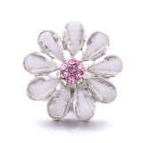 20MM  design Rhinestone  Metal snap buttons